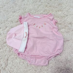 Mud Pie onsie and hat